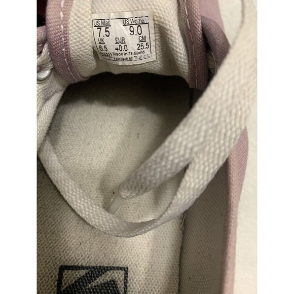 Vans Authentic Jersey Lavender Fog‎ Women's size 9 Mens 7.5 Unisex Skateboarding - Picture 15 of 15